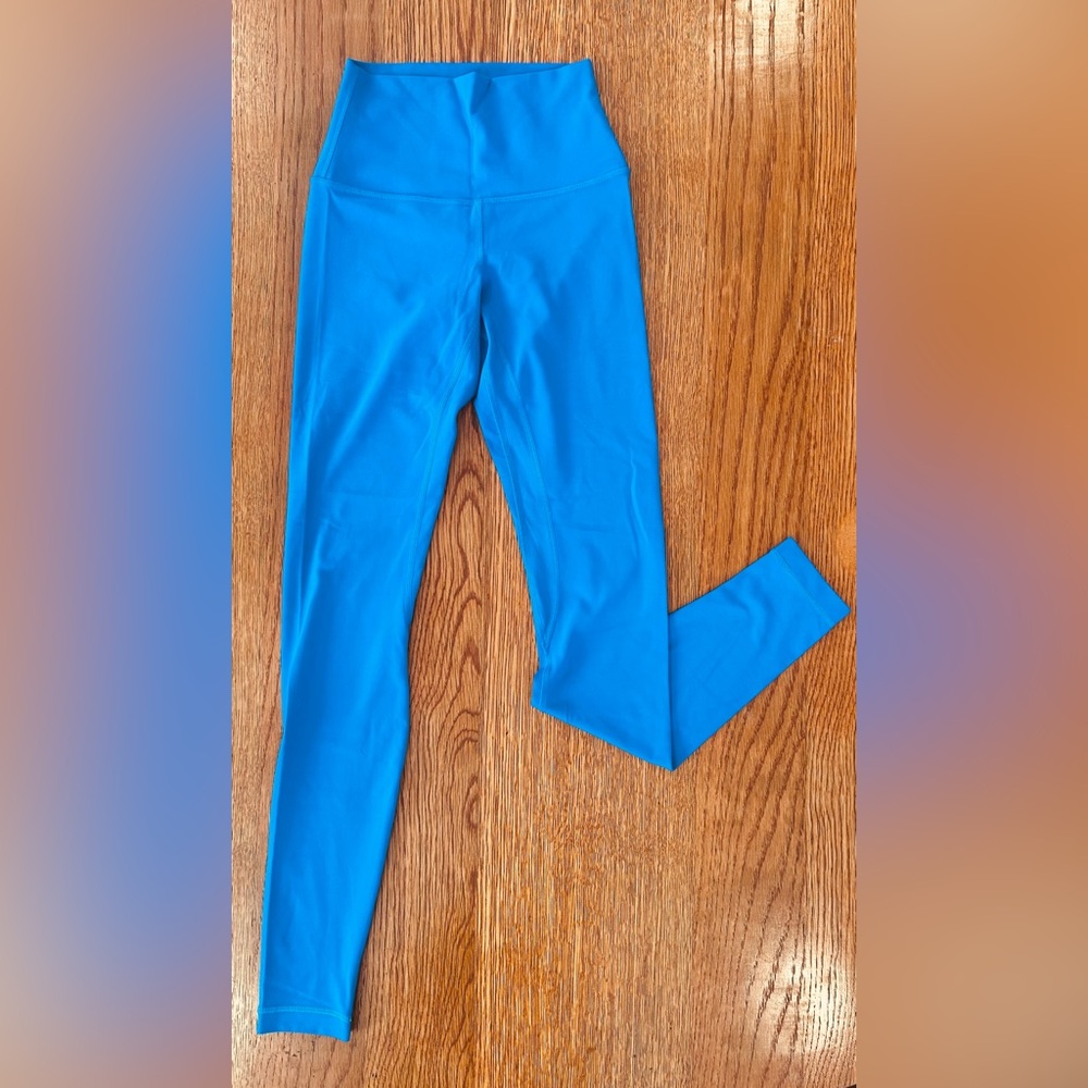 Lululemon Align Pant II 25” Leggings Blue Borealis - Size 2
